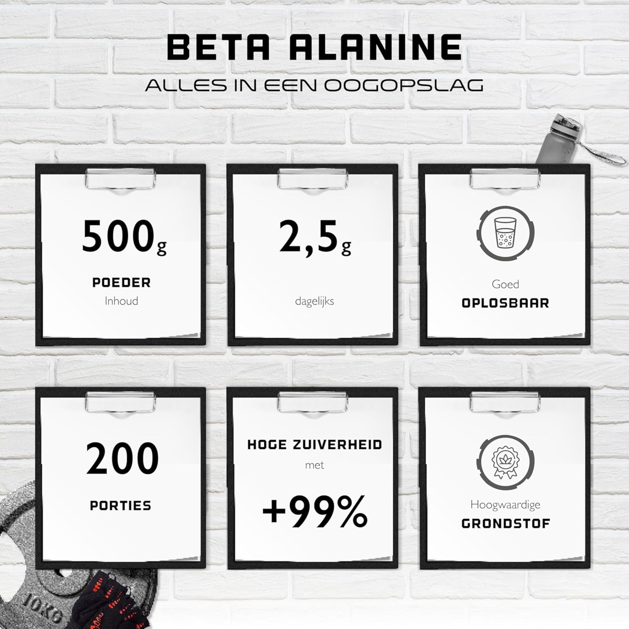 Beta-Alanin-Pulver | 500 g | German Elite Nutrition