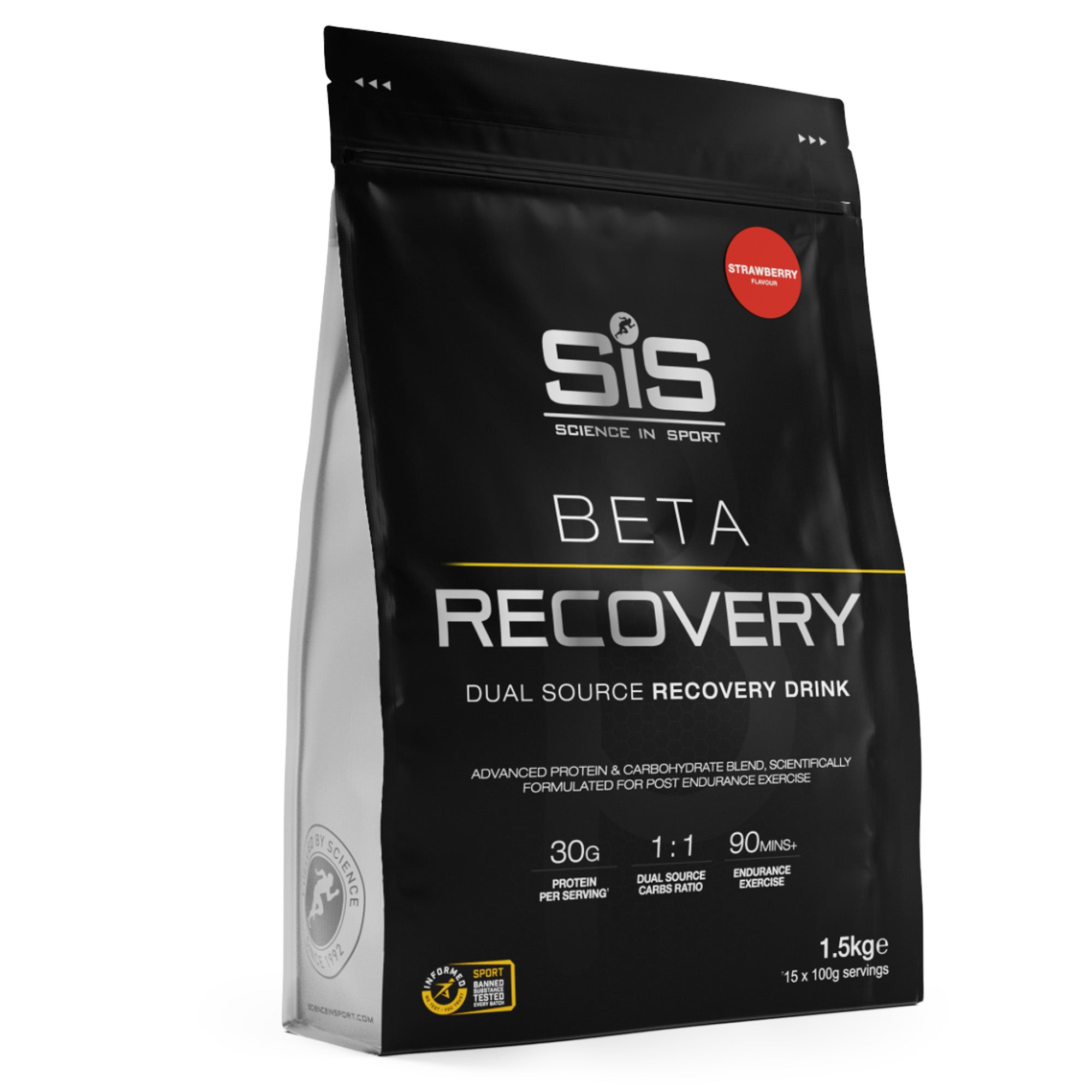 SIS BETA Recovery strawberry 1,5kg