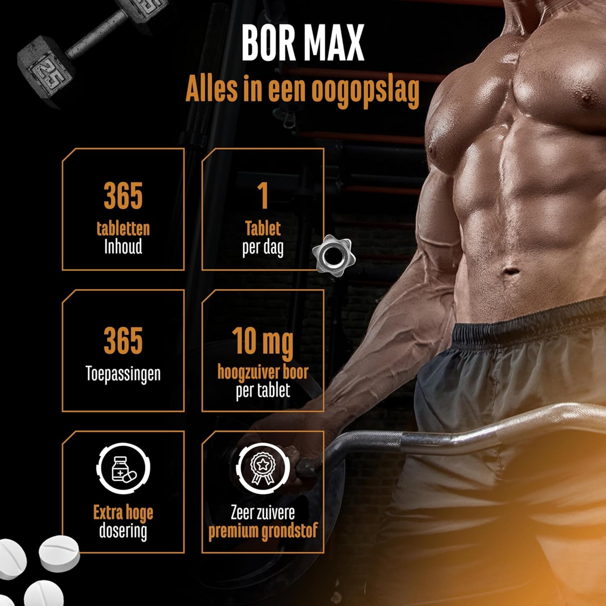 Boron max samenstelling