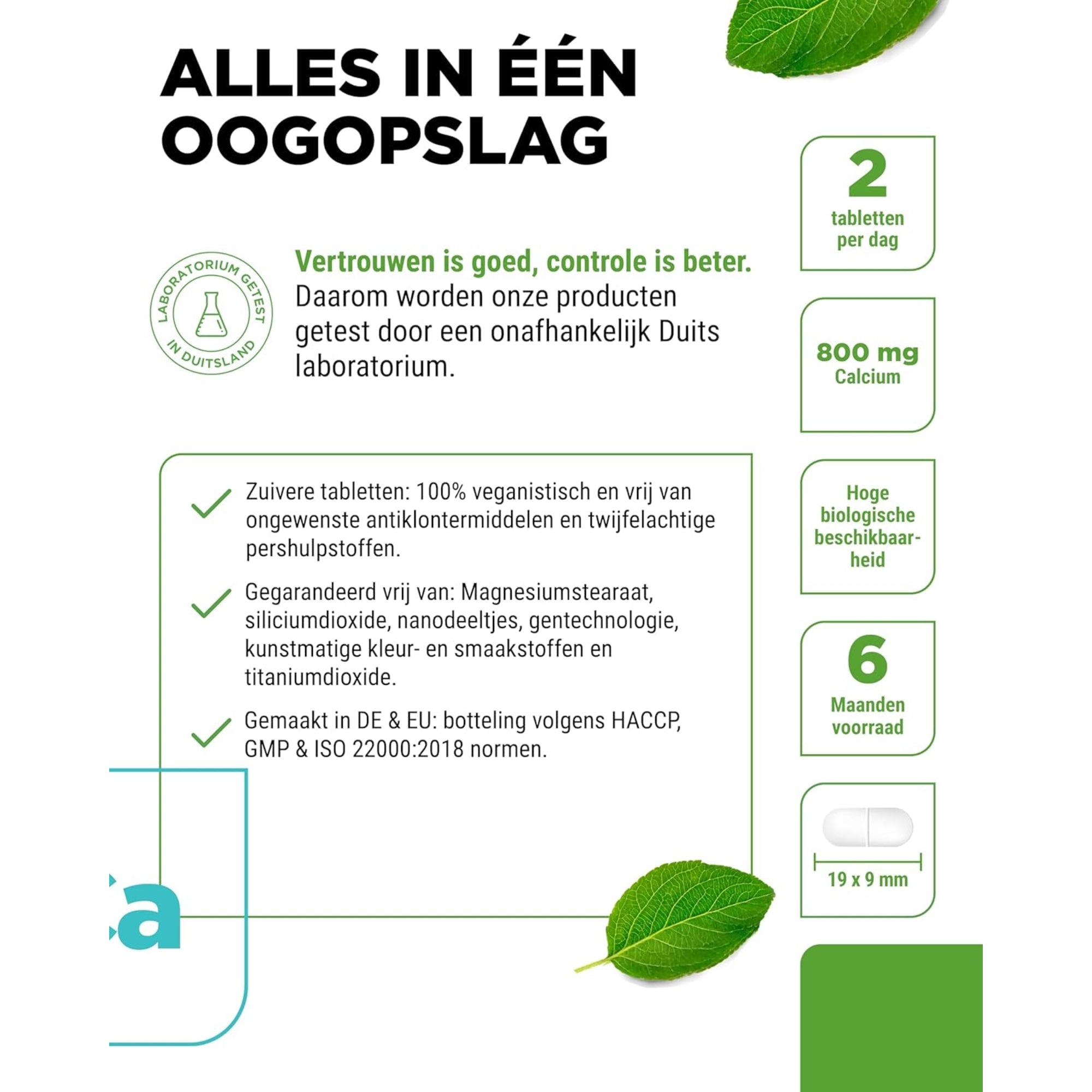 Calcium 800 mg | Vit4ever