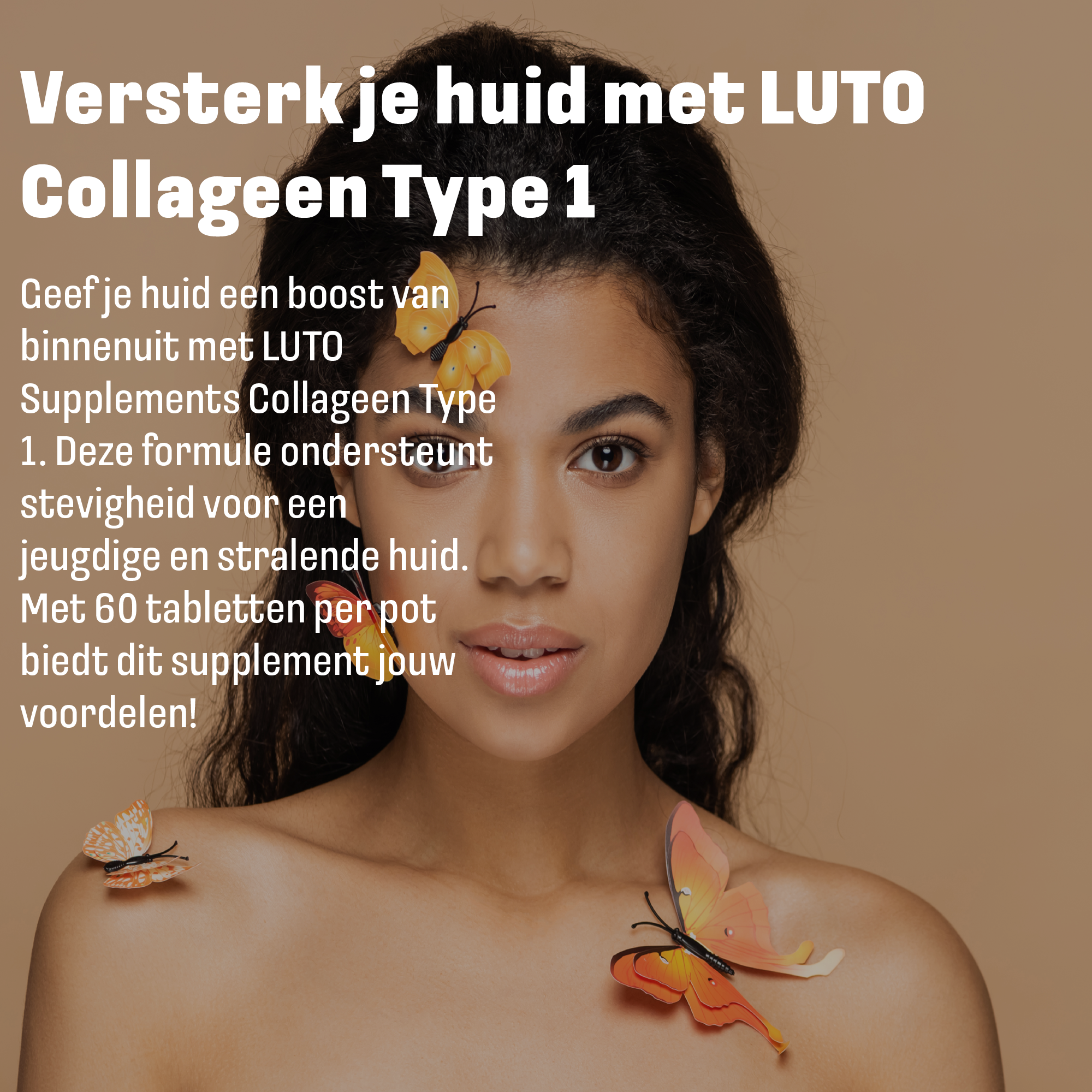 Collagen Plus | Typ 1 | 60 Tabletten | LUTO Supplements