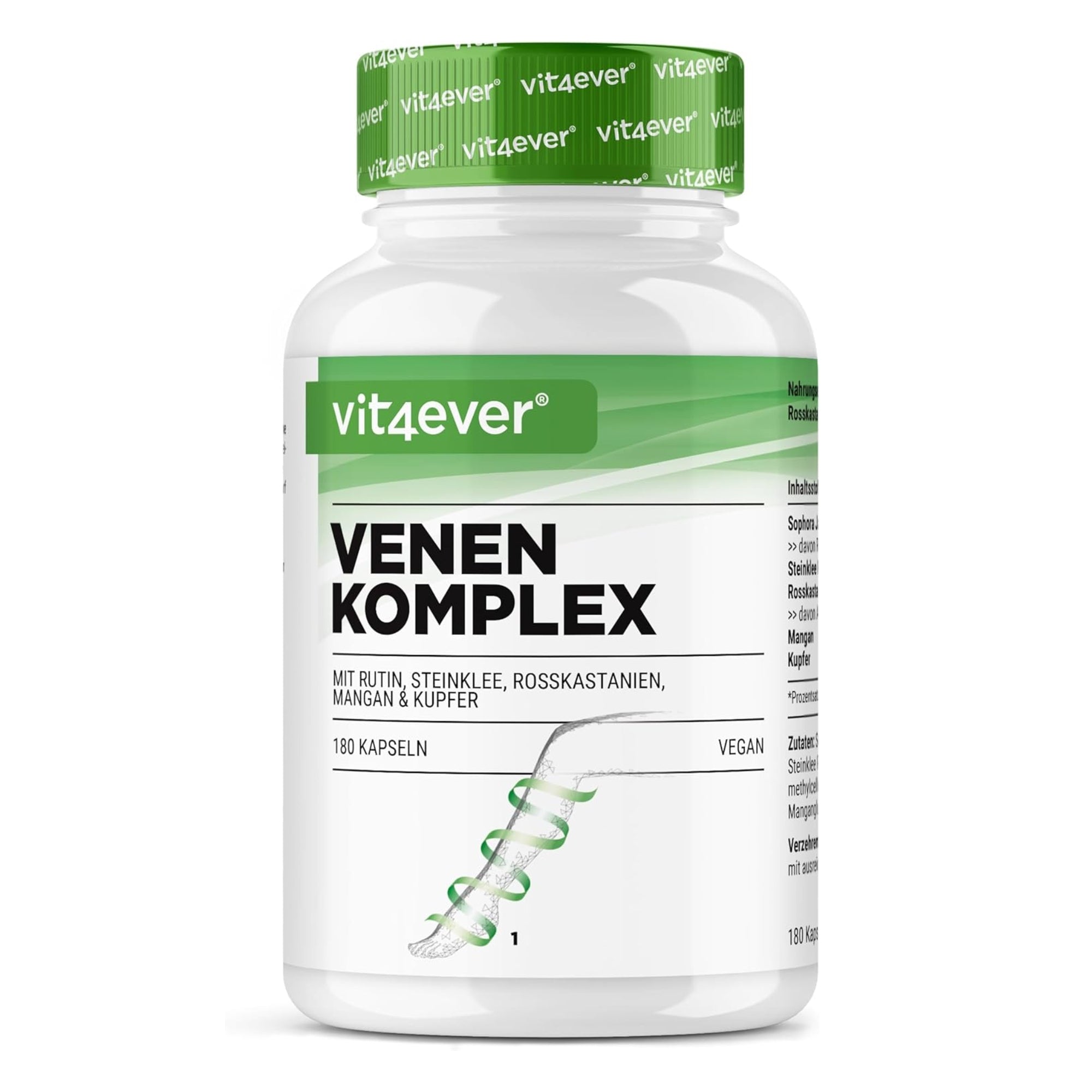 Venen-Komplex | 180 Kapseln | Vit4ever