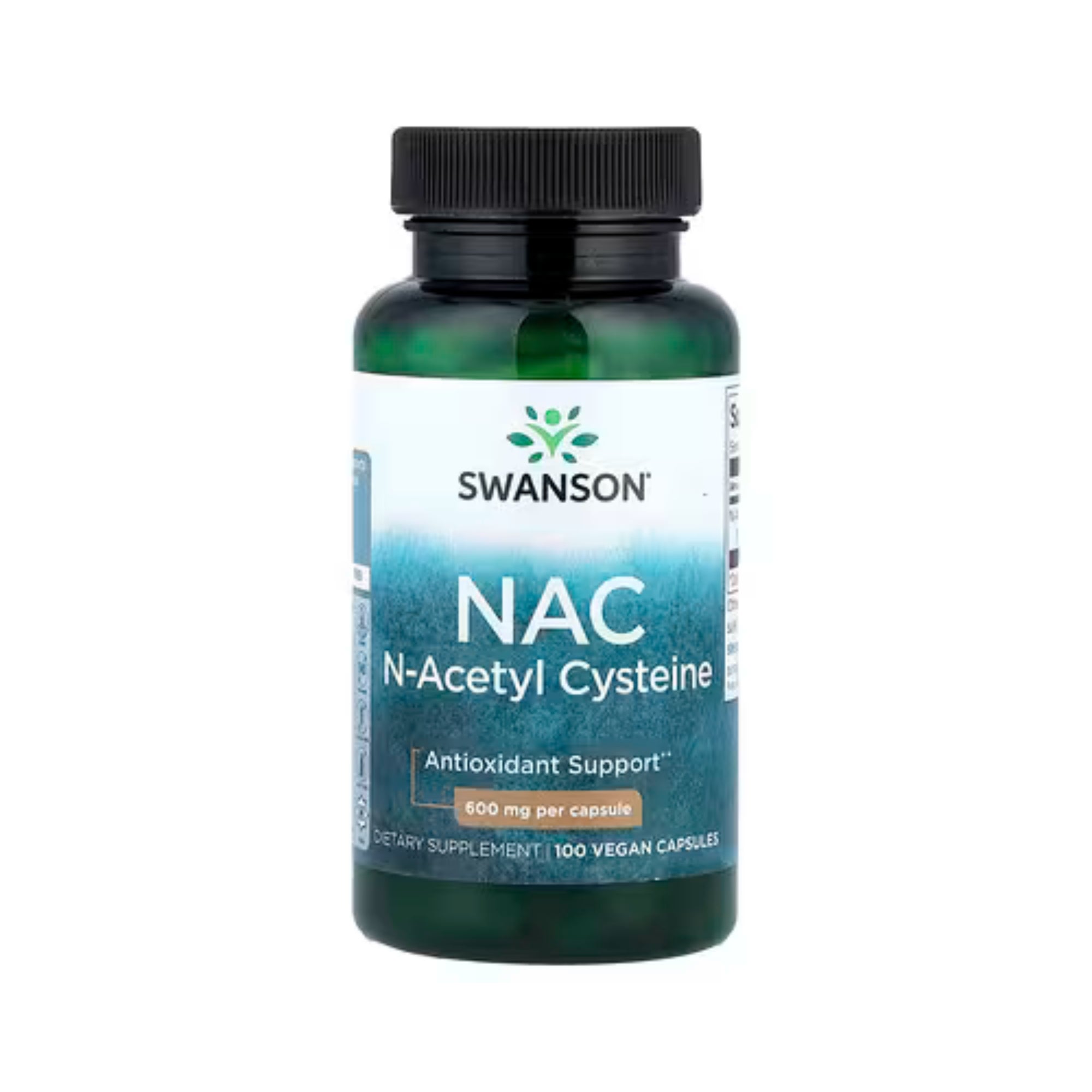 N-Acetylcystein 600 mg | 100 vegane Kapseln | Swanson