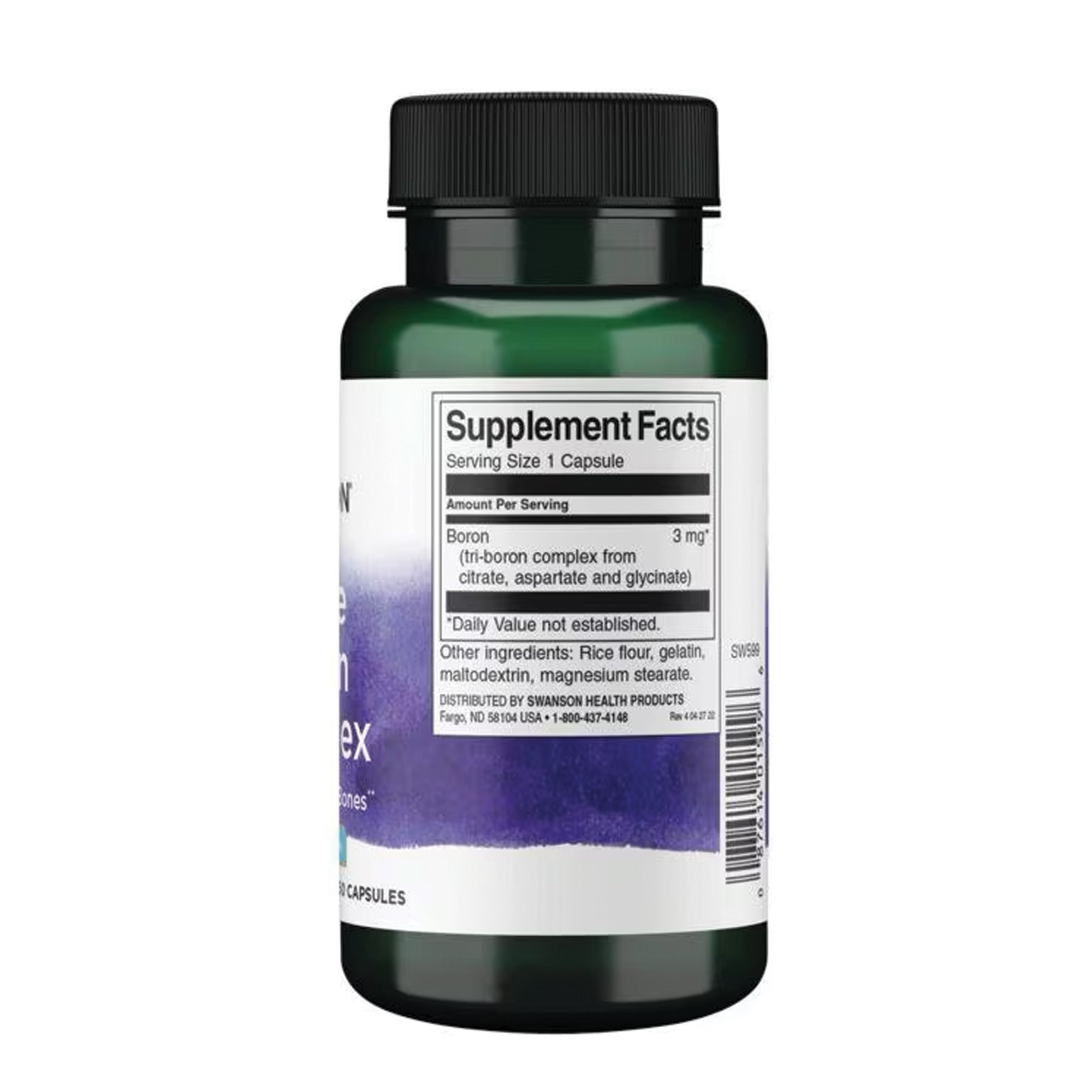 Dreifach-Bor-Komplex (3 mg) | 250 Kapseln | Swanson