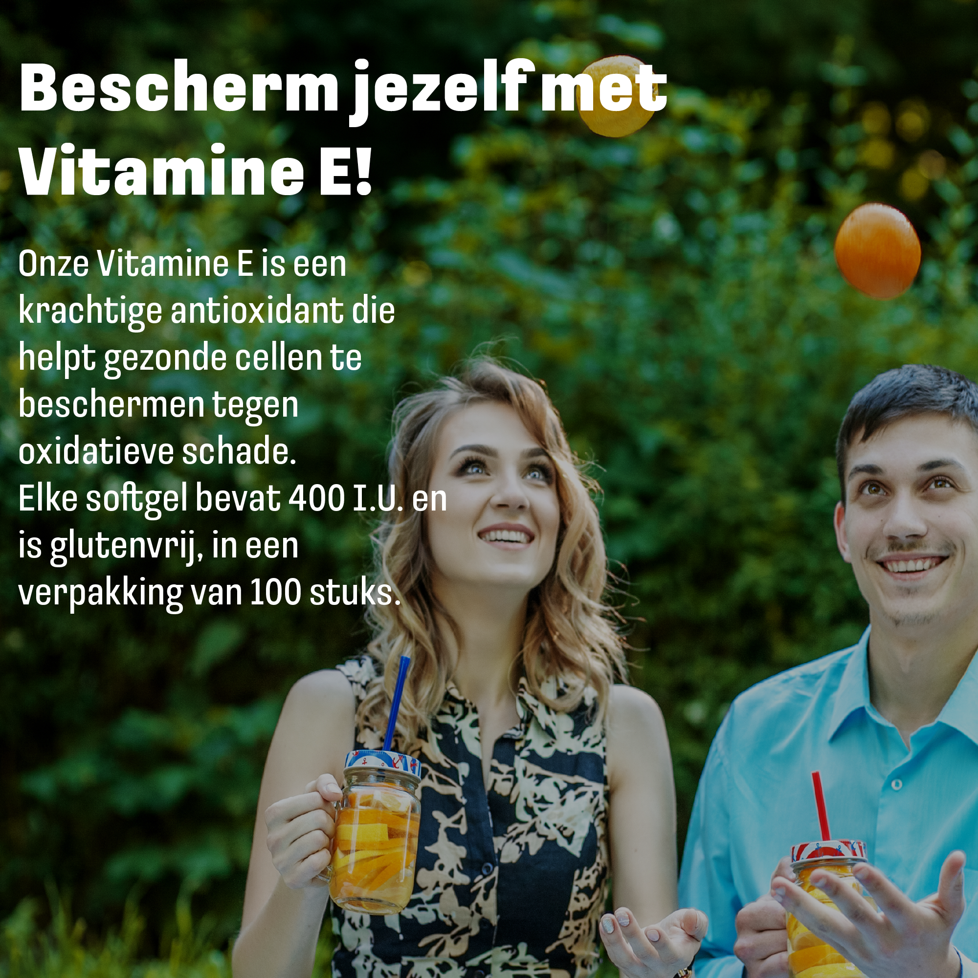 Vitamin E 400 IE | 100 Weichkapseln | LUTO Supplements