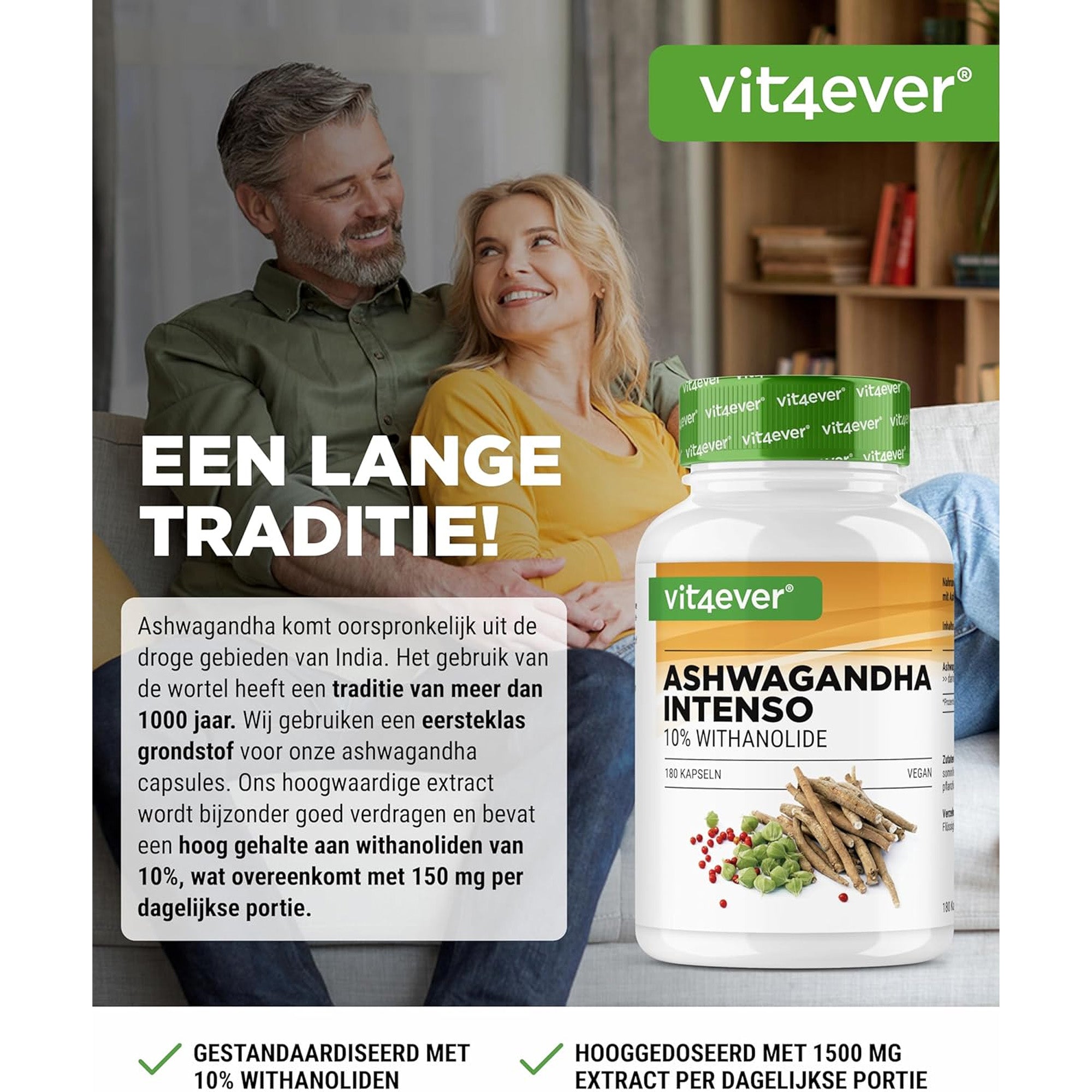 Ashwagandha intens productbeschrijving