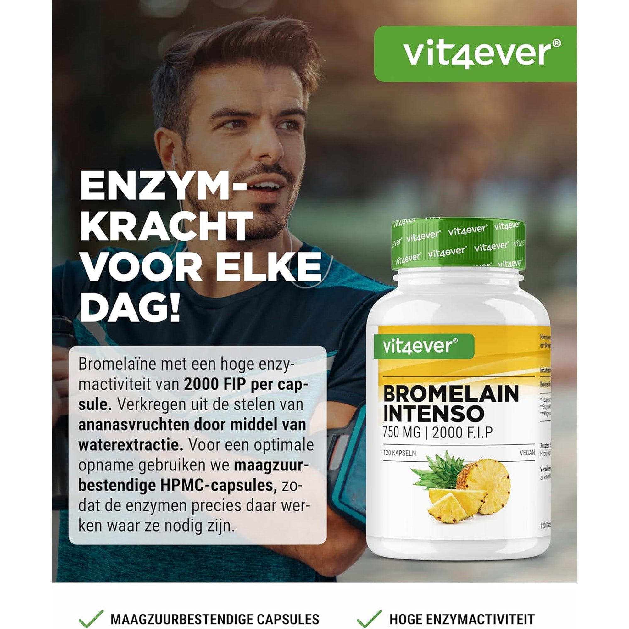 Vit4ever supplement bromelain