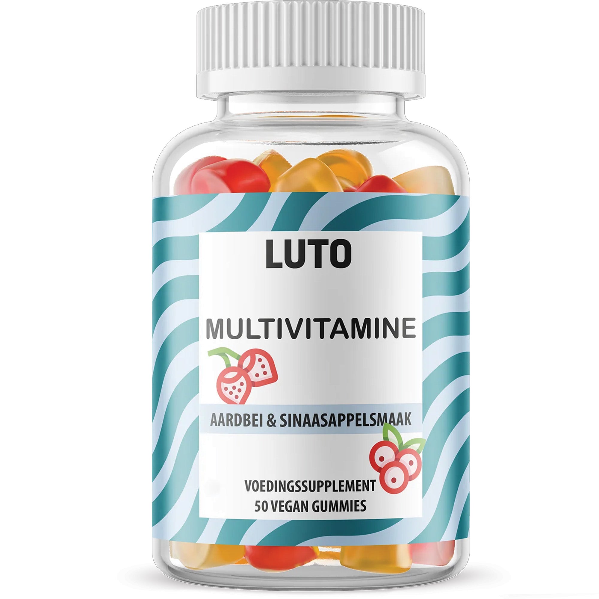Multivitamine aardbei sinaasappel Luto Supplements