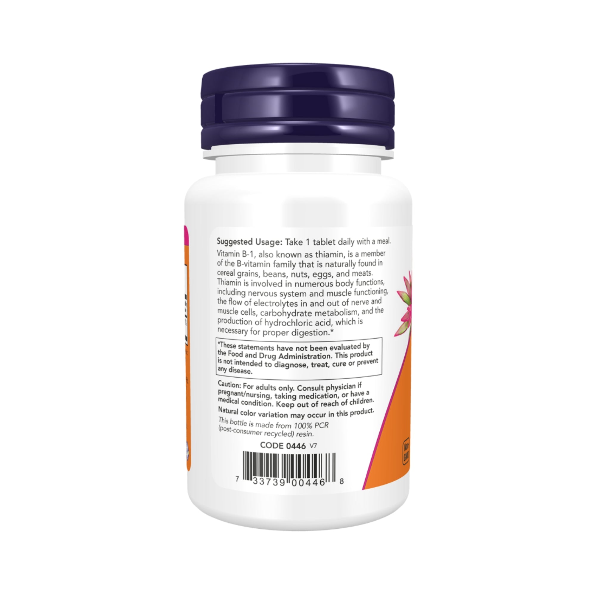 Vitamin B-1 100 mg | 100 Tabletten | NOW Foods