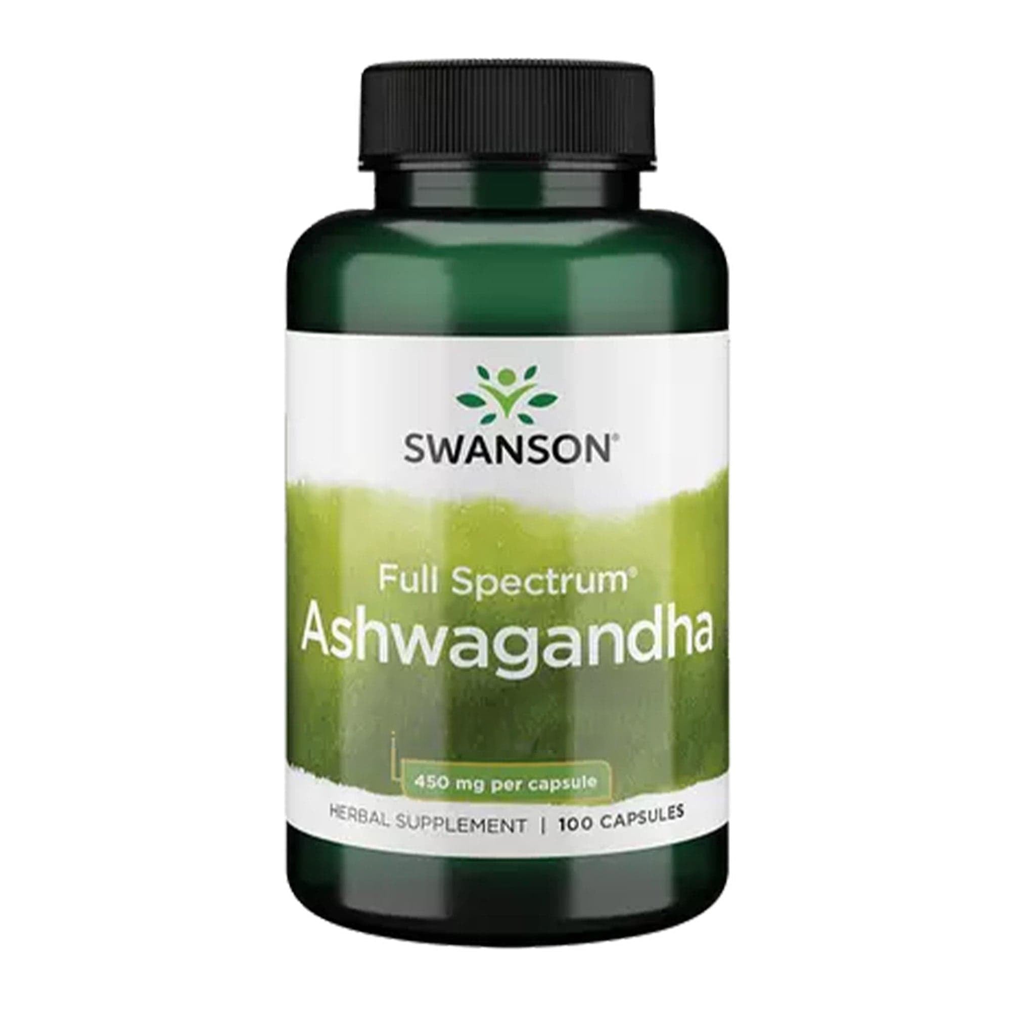 Ashwagandha 450 mg | 100 vegane Kapseln | Swanson
