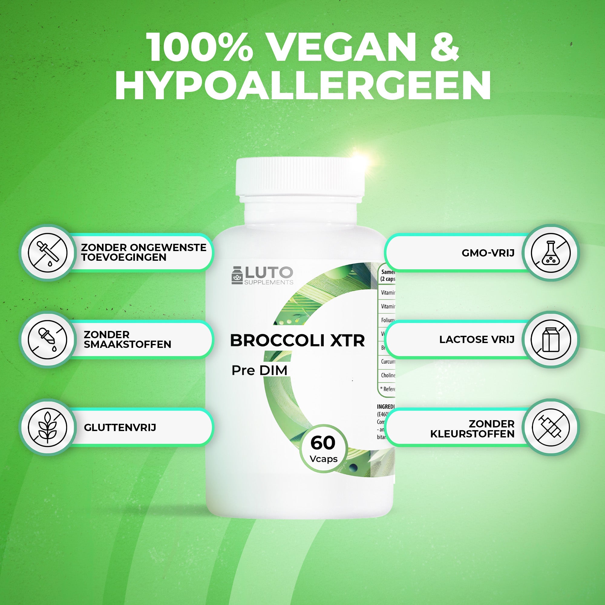 Broccoli extract USP's Luto Supplements