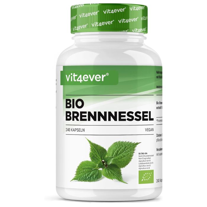 Bio-Brennnesselextrakt | 240 Tabletten | Vit4ever