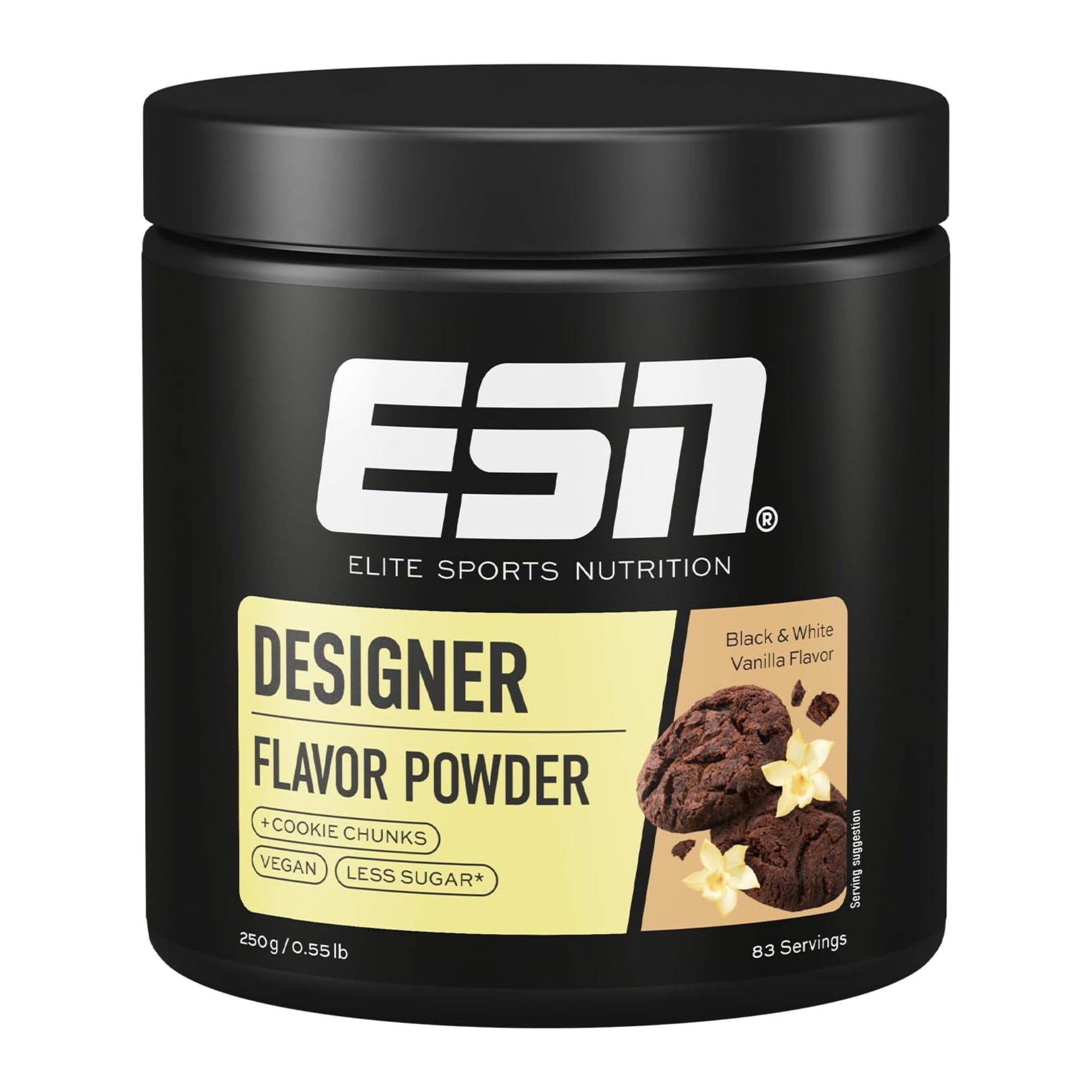 Black and White Vanilla Flavor ESN