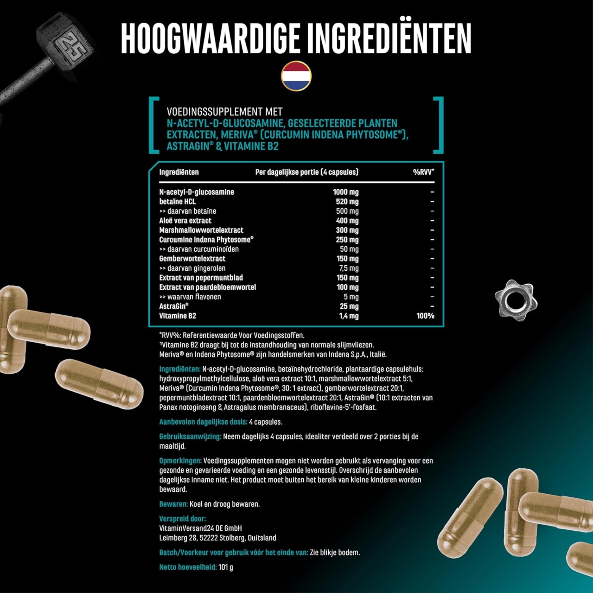 Darmregulierung (Darmbalance) | 120 Kapseln | German Elite Nutrition