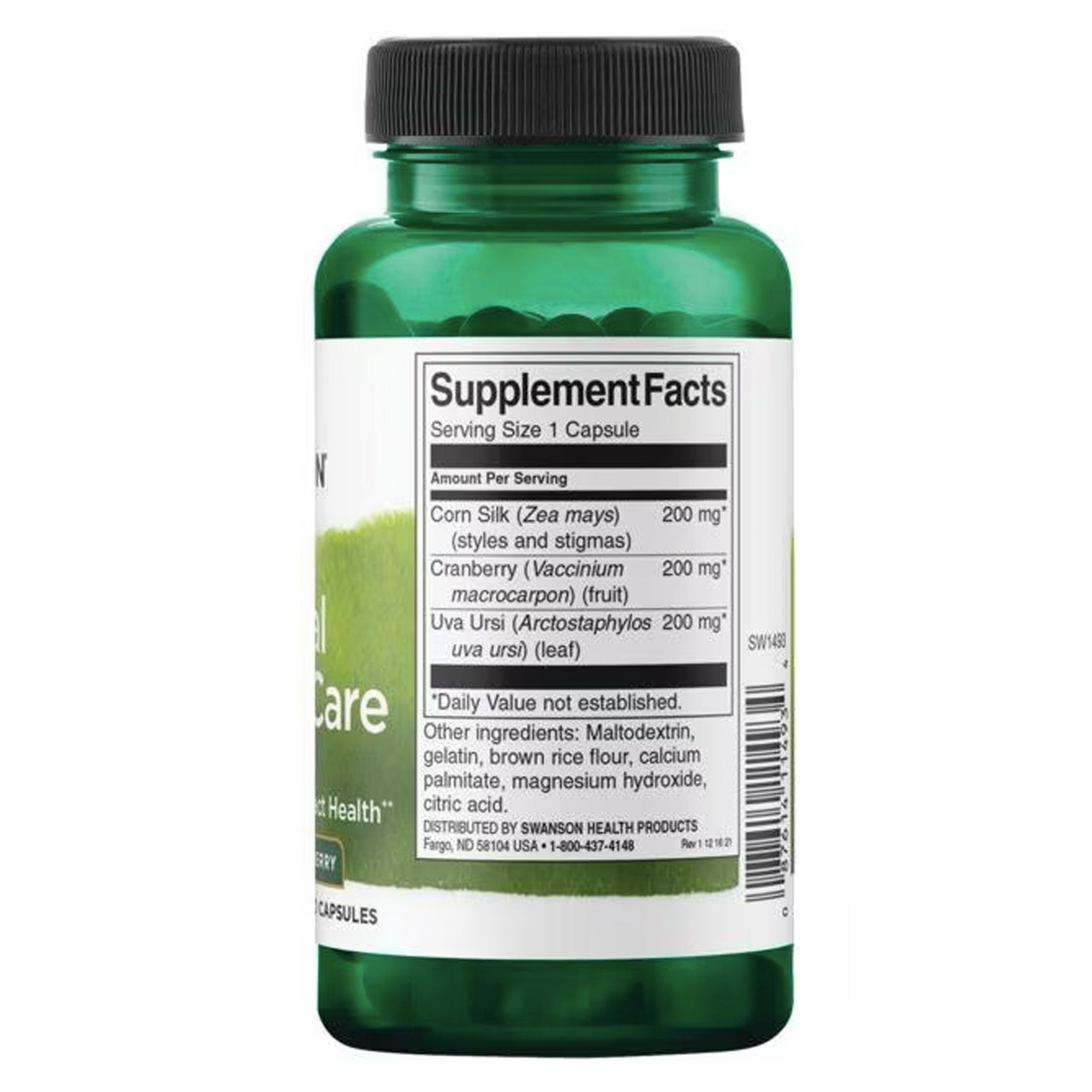 Formel für die Harnwege (Pflanzliche Harnwegspflege) | 60 Kapseln | Swanson