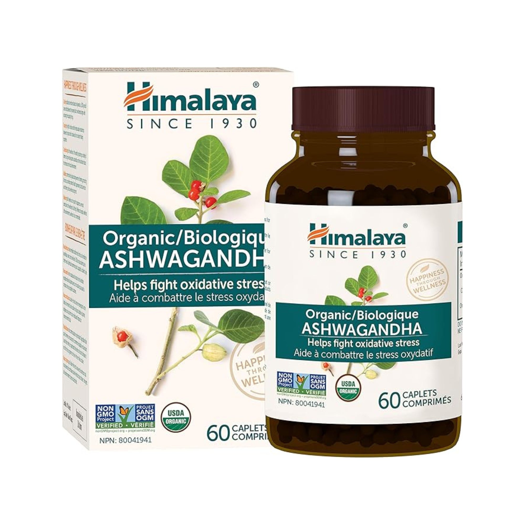 Bio-Ashwagandha 380 mg | 60 Tabletten | Himalaya