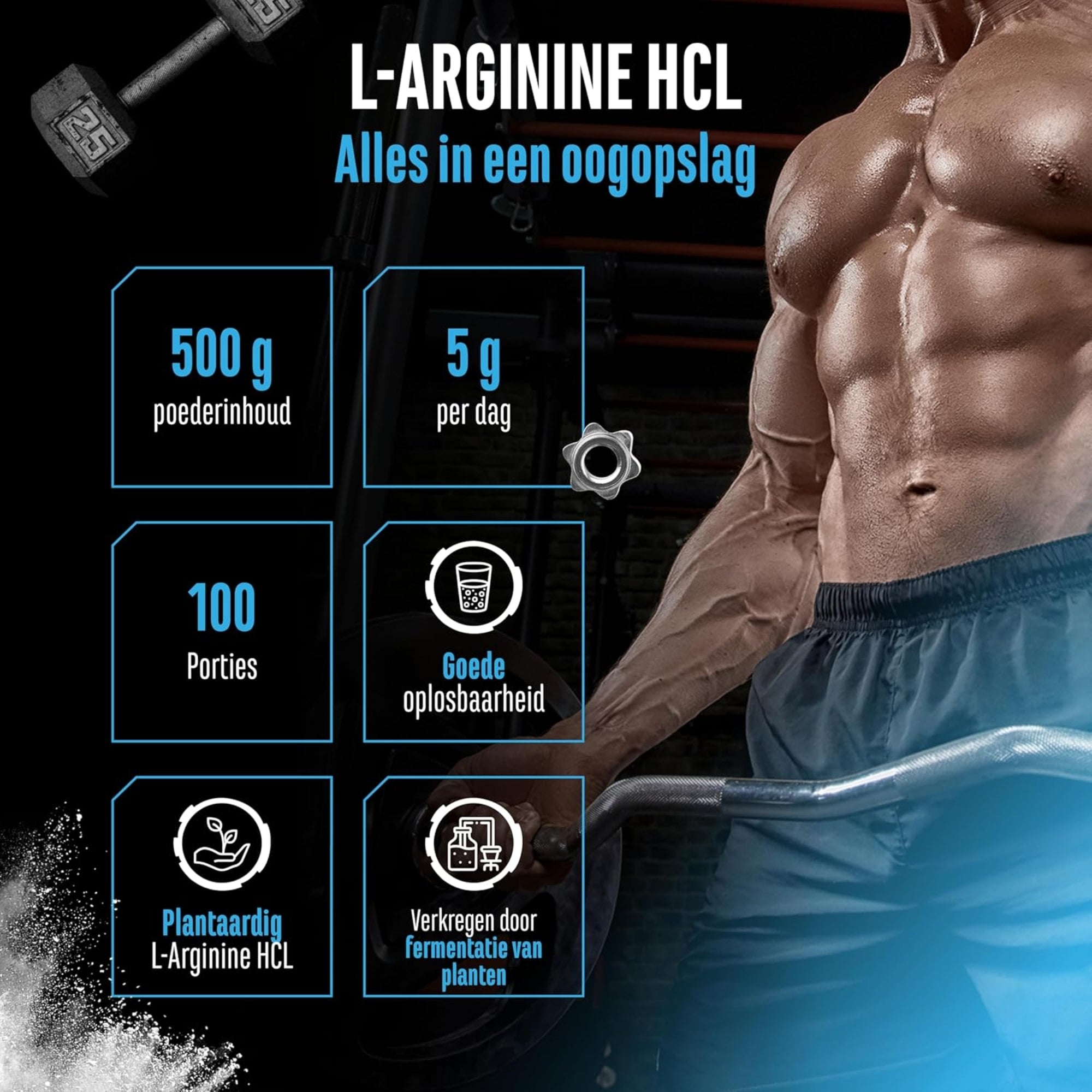 L-arginine HCL poeder samenstelling GEN
