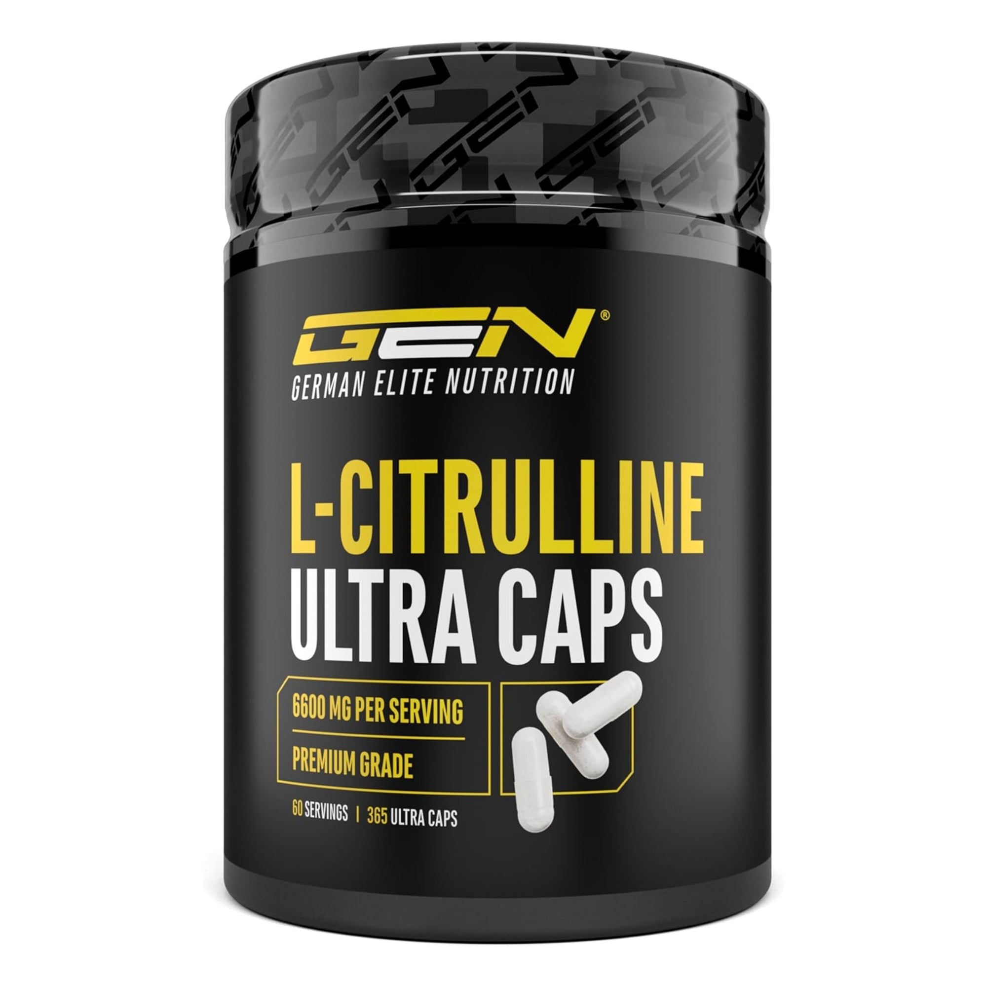 L-Citrullin Ultra Caps 6600 mg | 365 Kapseln | German Elite Nutrition