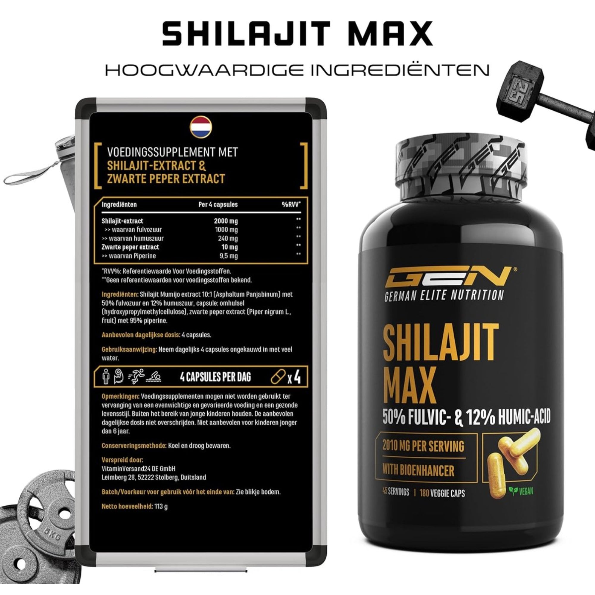Mumijo Shilajit Max 2000 mg | Deutsche Elite-Ernährung