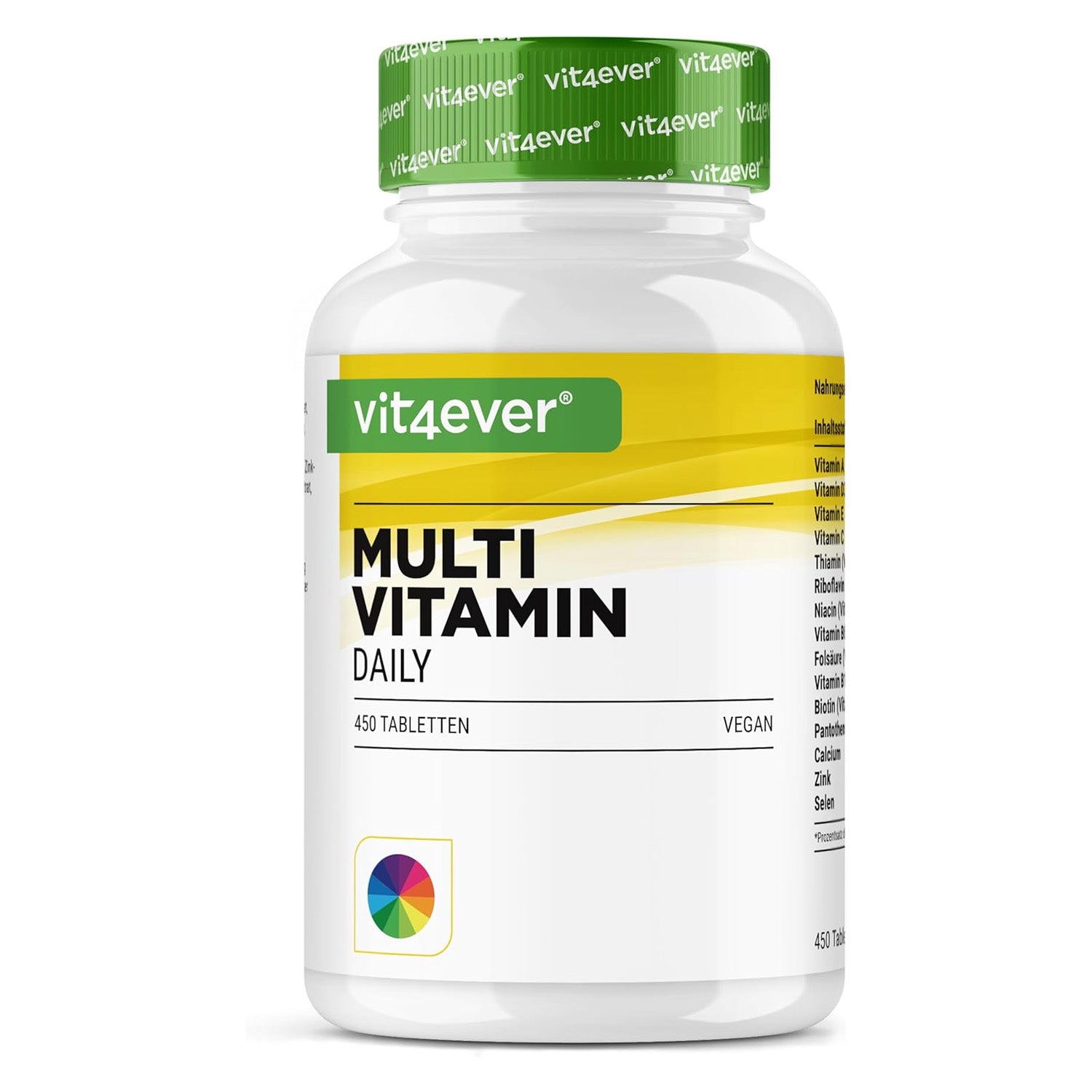 Multivitamin AZ | 450 Tabletten | Vit4ever